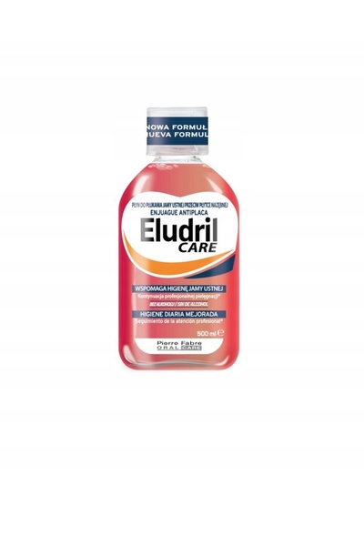NO BRAND ELUDRIL Care Anti-placă Apă de gură 500 ml