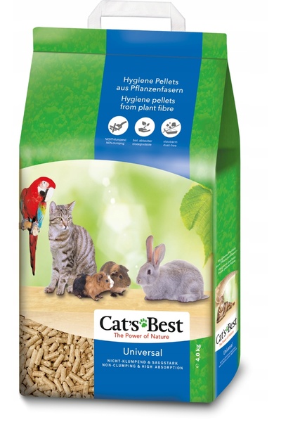 NO BRAND Așternut igienic pentru pisici CATS BEST Universal 7 L