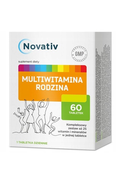 Novativ Complex de vitamine și minerale Rodzina (60 comprimate)