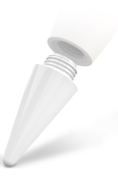 NO BRAND Vârfuri de rezervă pentru stylus ZAGG pentru Pro Stylus 2 Alb (4 buc...