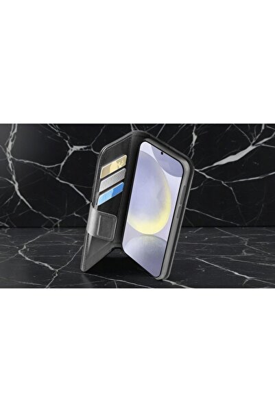 Cellularline Husă tip carte pentru Samsung Galaxy S25 Ultra, Negru