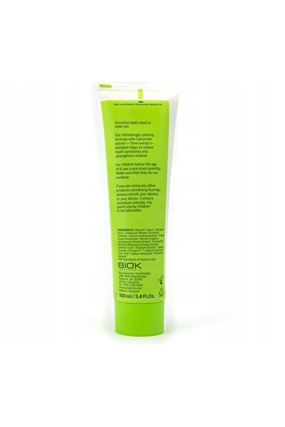 NO BRAND Pastă de dinți ECODENTA Green Line Reliefing Sensitive 100 ml
