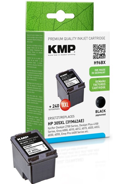 NO BRAND Cerneală KMP pentru HP 305XL/3YM62AE Negru 10ml 1772,4001