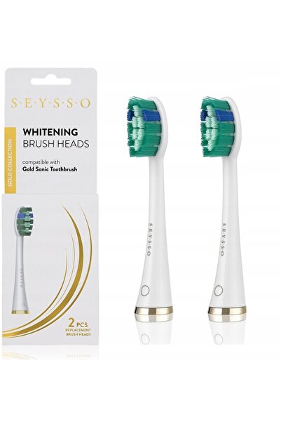 NO BRAND Vârf de perie SEYSSO Gold Whitening 4 buc.
