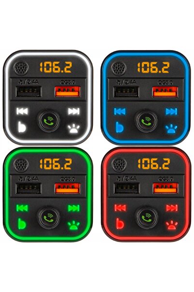 Blow Transmițător FM Bluetooth 5.1+Qc3.0 RBG