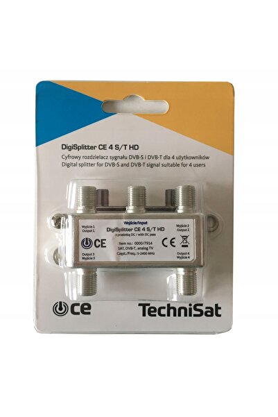 NO BRAND Distribuitor de semnal antenar TECHNISART CE 4 S/T HD