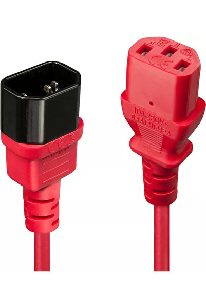 lindybell Cablu Lindy C14 la C13, lungime 0.5m, material cablu H05-VVF 3G 0.7...