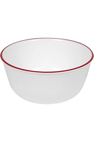 Corelle Red Band Bowl 28oz 1060572 – Elegant Serving Bowl for Everyday Dining