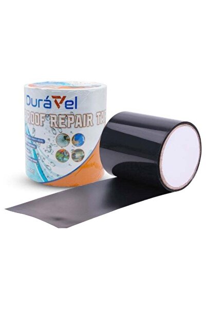 Duravel Waterproof Repair Tape, Black, Extra Wide, Water-Tight Seal, 4"x59"(1...