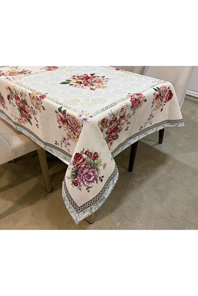 Linea Home ΤΡΑΠΕΖΟΜΑΝΤΗΛΟ ΣΤΟΦΑ ΙΣΠΑΝΙΑΣ ΔΑΜΑΣΚΟ MONDRIAN 140Χ140 LH2026314