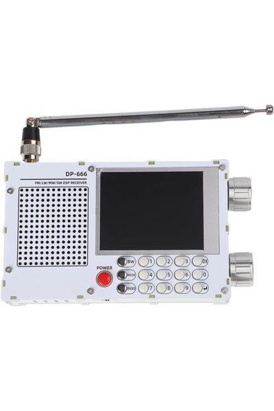 DEEPELEC Full Band Radyo DAB-666 TEFA6686, FM AM Kısa Dalga için, 2.8 inç LCD...