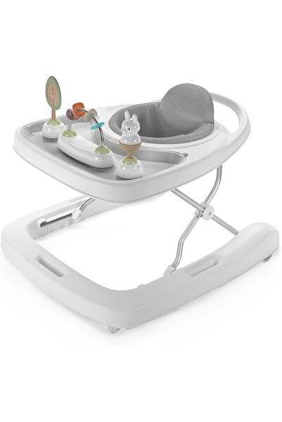 Ingenuity Spring & Sprout First Forest 3-in-1 Baby Activity Walker, Push-Behi...