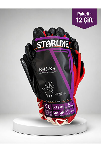 Starline E-43-KS İş Eldiveni 12 Çift No:10