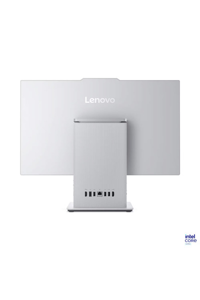 LENOVO كمبيوتر مكتبي IdeaCentre 24ILL11 AIO U5-226V مع ذاكرة وصول عشوائي 16 جيجابايت LPDDR5X وقرص صلب SSD بسعة 512 جيجابايت M.2 ورسومات Intel Arc 130V وشاشة لمس FHD مقاس 24 بوصة ولوحة مفاتيح سلكية + ماوس - نظام تشغيل Dos مجاني - لون رمادي سحابي