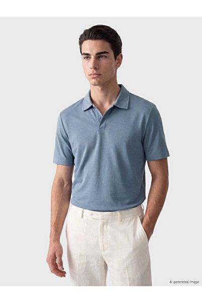LC Waikiki Nevavm with a Difference Polo Collar Men's T-Shirt