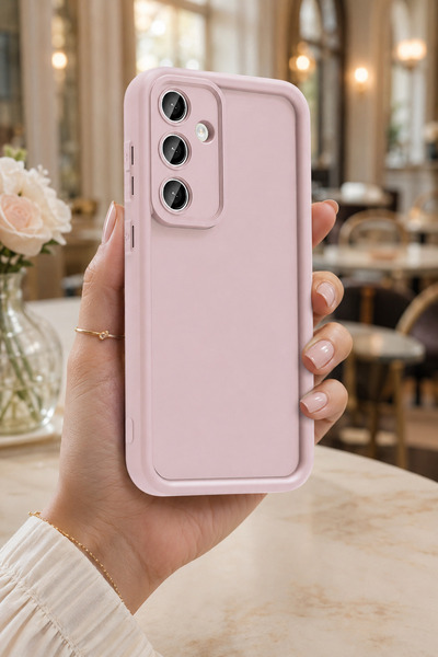 Hatreds Samsung Galaxy S25 FE Uyumlu Kamera Korumalı Darbe Emici Telefon Kılıfı