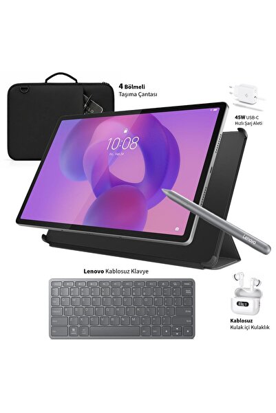 LENOVO 8 GB RAM 256 GB Depolamalı 12,7 İnç 3K 144 Hz Dokunmatik Tablet, 4 JBL...