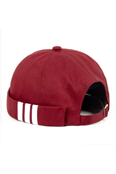 Giraffe Sipersiz Kep Docker Katlamalı Şapka Cap Unisex Erkek/Kadın (Arkası Ay...