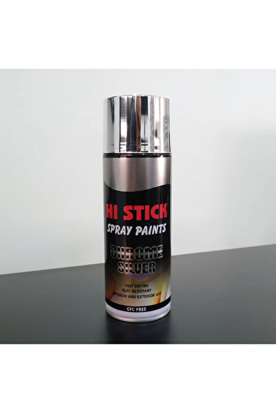 HI STICK Silver Spray Paint