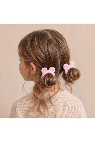 yes ticaret Handmade Velvet Textured Figured Children's Rubber Buckle - Set o...