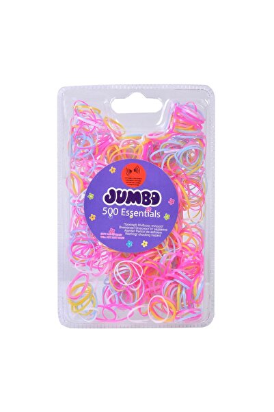 OEM Benzi elastice Jumbo Rainbow Loom - Pachet multicolor cu 500 de piese ese...
