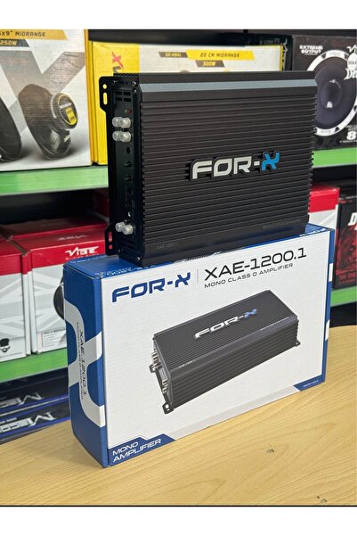 FORX1 Mono bas amfisi 1200.1 bas kontrollü