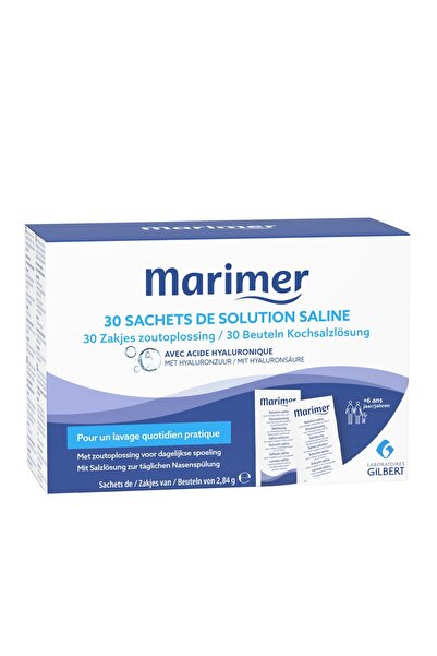 Marimer Pliculețe pentru irigare nazală izotonată, Pachet de 30