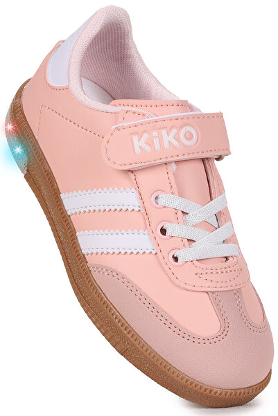 Kiko Kids Renis Günlük Cırtlı Işıklı Kız Çocuk Spor Ayakkabı
