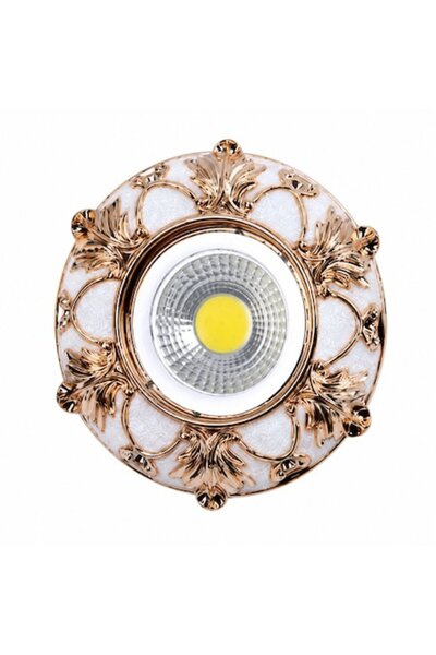 trandafi led Spot LED Rotund Imperial Royal Deluxe 7W COB Auriu 3 Culori: Rec...