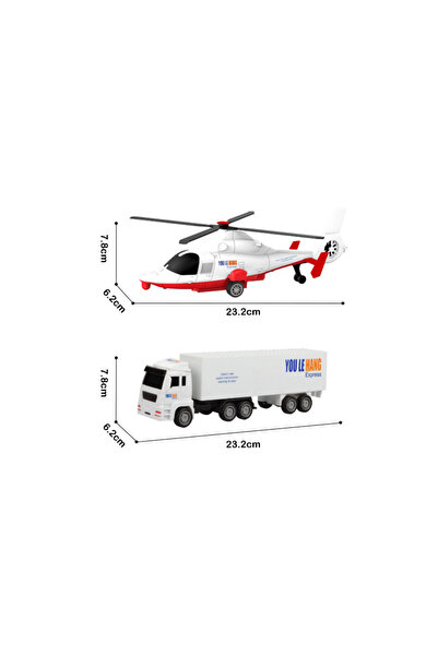 NW NessiWorld Big251H1 City Car Helicopter/Truck 2-Seater Vehicle