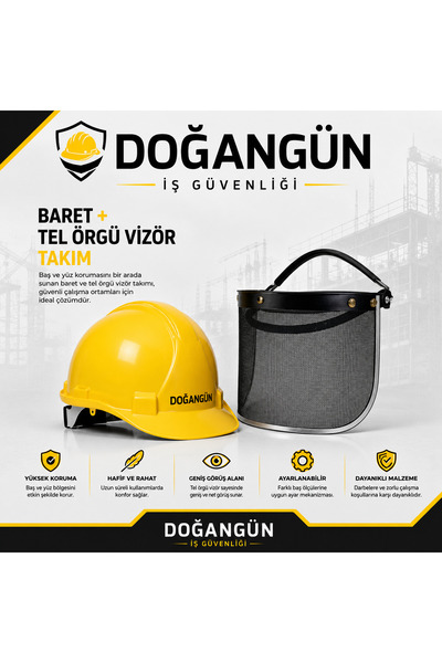 Essafe BARET+TEL ÖRGÜ VİZÖR