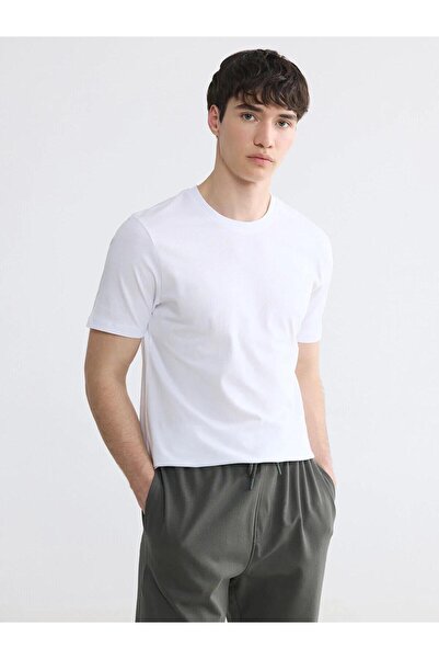 LC Waikiki Crew Neck Men's Combed Cotton T-Shirt (S6)