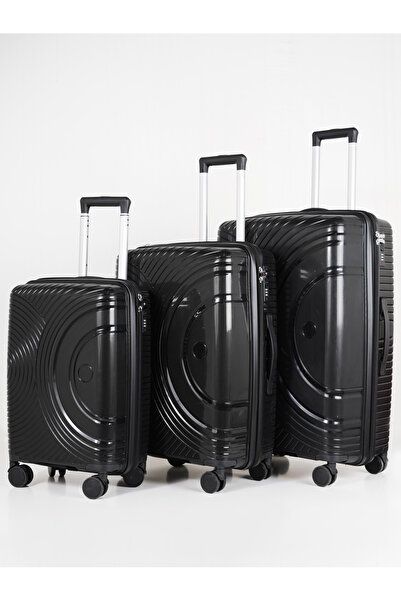 Generic 3-Piece Luggage Set, Polypropylene Material, Lightweight, TSA Lock, 3...