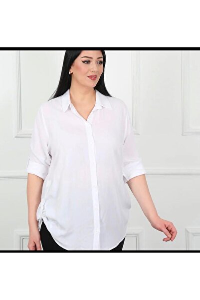 tuana قميص فيسكوز عادي
