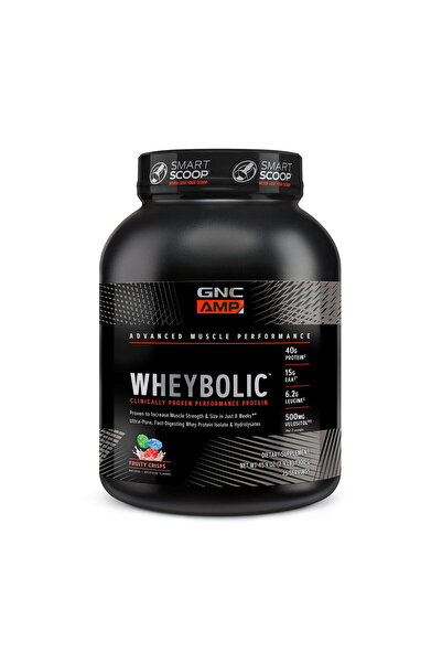 GNC Proteina din Zer cu Aroma de Cereale cu Fructe Amp Wheybolic 1300g