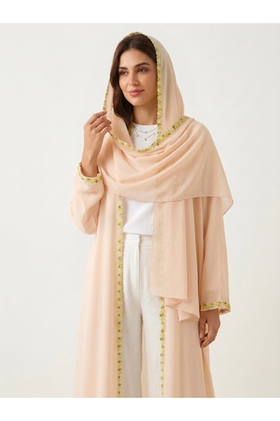 Hadiyath Al Madinah Blossom Luxe Abaya - HM