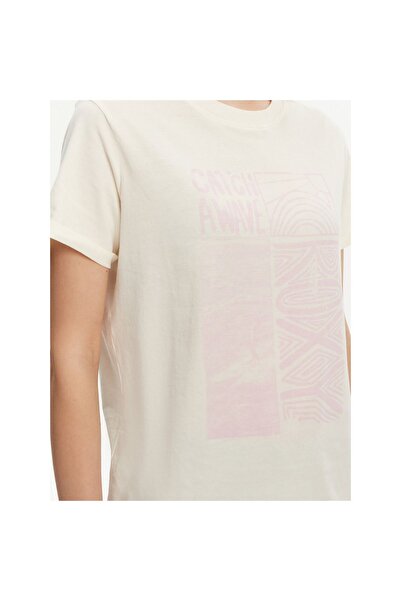 Roxy Tricou de damă ERJZT05911-WBS0 Crem