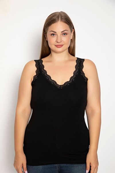 Siyah İnci Φανελάκι Plus Size "siyah inci" SPENCER