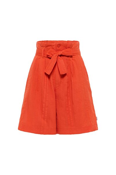 Mustang Șorturi de damă din material textil 1016586 Portocaliu