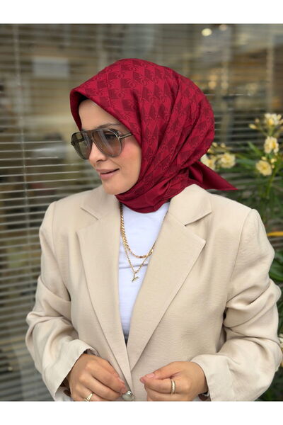 Benetton ELEGANTE TRE EŞARP AÇIK BORDO
