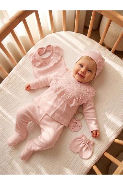 Bebila Baby طقم مولوتلك للأطفال حديثي الولادة مكون من 5 قطع من القطن 100% 5015