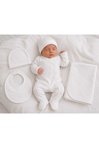 Hülya's MIND Organic Newborn Baby First Day Hospital Discharge Set 5 Pieces
