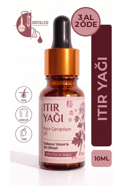 aktarloji Sardunya ( Itır ) Uçucu Yağı 10 ml / %100 Saf Ve Doğal / Geranium Oil