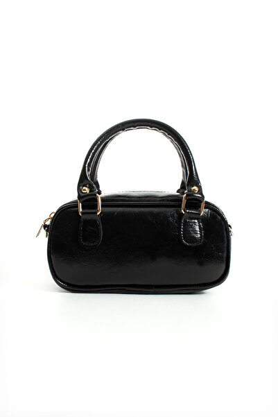 LUNABLU Shoulder Bags - Black - Faux leather