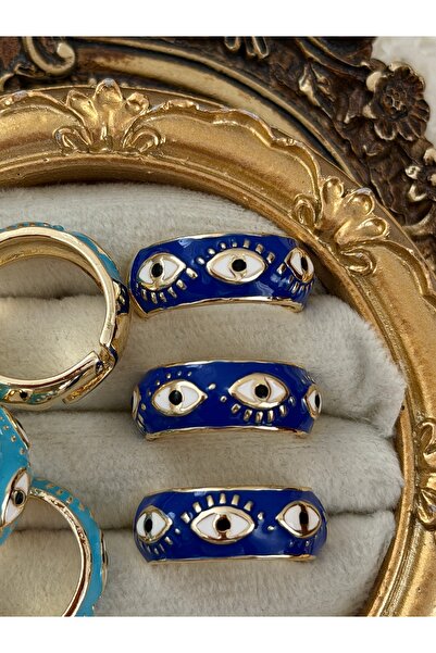 lumirajewel Blue charm seri yüzük