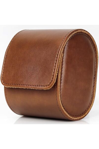 Arabest Single Slot Watch Travel Case,Secure Storage Box with Pillow Holder,G...