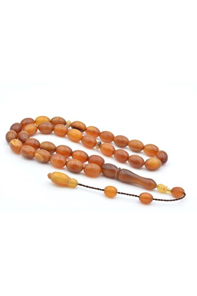 Murty99 Systematically Cut Large Size Gazelle Horn Prayer Beads 002