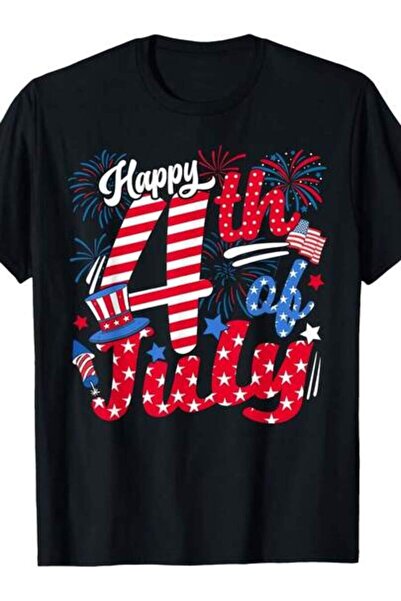 799 تي شيرت Happy US Flag American 4Th Of July Independence تي شيرت للرجال، م...