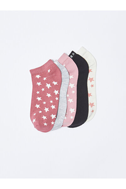 LC Waikiki Patterned Women's Trainer Socks 5 Pack