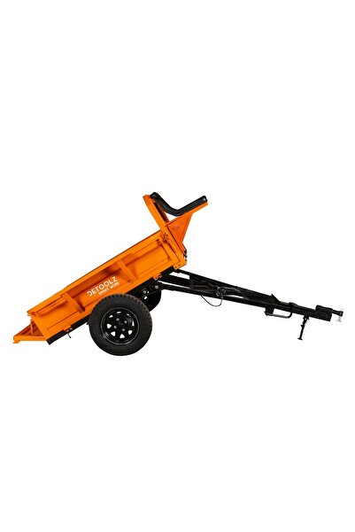 DETOOLZ Remorcă de tractor 600 kg Extensie laterală 180 mm